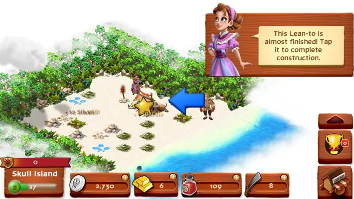 Skull Island Survival Story android App screenshot 8